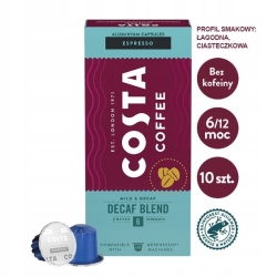 COSTA Decaf Blend | system Nespresso 10 szt.