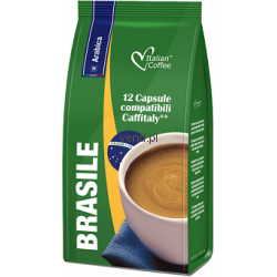 Italian Coffee BRASILE | system Caffitaly 12 szt.