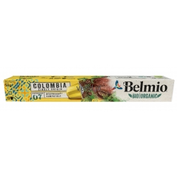BELMIO 2.0 BIO/ORGANIC Single Origin Colombia | system Nespresso 10 szt. ALU