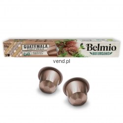 BELMIO 2.0 BIO/ORGANIC Single Origin Guatemala | system Nespresso 10 kapsułek ALU