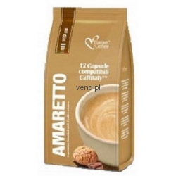 Italian Coffee AMARETTO | system Caffitaly 12szt.