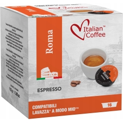 Italian Coffee ASTUCCI - Roma ESPRESSO | system a Modo Mio (16 kapsuł)