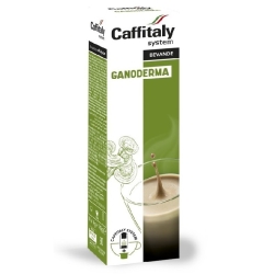 E`CAFFE GREEN COFFEE & GANODERMA | system Caffitaly 10 szt.