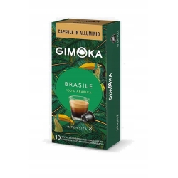 GIMOKA Brasile | system Nespresso 10 szt.  ALU