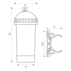 Filtr do wody BILT B52MX 1200-6000 L dla Vendingu HoReCa Ekspresu Dystrybutorów Wody Pitnej