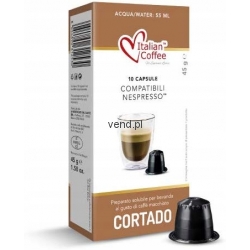 Italian Coffee CAFE CORTADO | system Nespresso 10 szt.