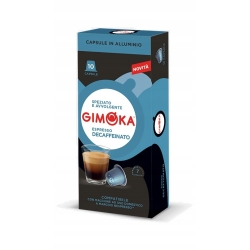 GIMOKA Decaffeinato | system Nespresso 10 szt. ALU