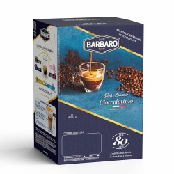 CAFFE BARBARO Nero 80 szt. Kapsułki do Illy IperEspresso Professional