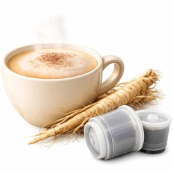 Kapsułki do Illy IperEspresso Caffè Barbaro Ginseng Solubile 60 Szt. Napój Kawowy z Rzeń-szeniem