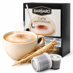 Kapsułki do Illy IperEspresso Caffè Barbaro Ginseng Solubile 60 Szt. Napój Kawowy z Rzeń-szeniem
