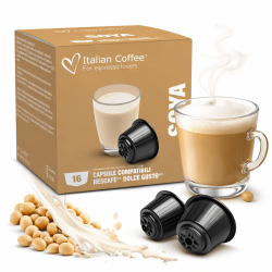 Italian Coffee Soia – mleko sojowe kapsułki Dolce Gusto, 16 sztuk