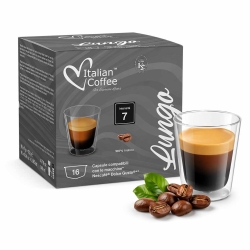 Kapsułki Italian Coffee Lungo do Dolce Gusto 16 szt. Kawa 100% Arabica