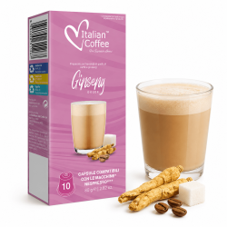 Italian Coffee Caffè al Ginseng Dolce – kapsułki Nespresso, 10 sztuk