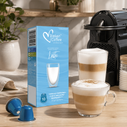 Italian Coffee - LATTE mleko kapsułki z mlekiem do Nespresso 10 szt.