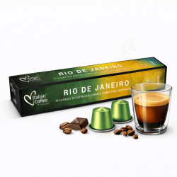 Italian Coffee Rio de Janeiro Arabica – kapsułki Nespresso, 10 sztuk