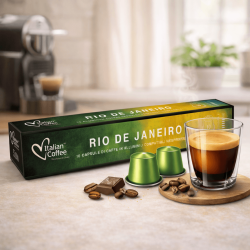 Italian Coffee Rio de Janeiro Arabica – kapsułki Nespresso, 10 sztuk
