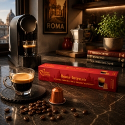 Kapsułki Italian Coffee Roma Intenso Aluminiowe do Nespresso 10 szt.