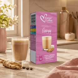 Italian Coffee Caffè al Ginseng Dolce – kapsułki Nespresso, 10 sztuk
