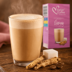 Italian Coffee Caffè al Ginseng Dolce – kapsułki Nespresso, 10 sztuk