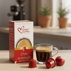 Italian Coffee Espresso Crema – 100 kapsułek do Nespresso Original