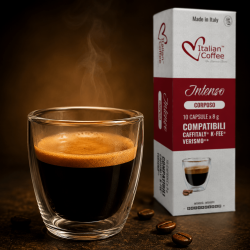 Italian Coffee Intenso Corposo – kapsułki Caffitaly / Cafissimo, 10 sztuk