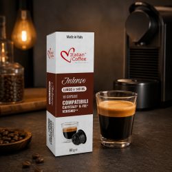 Italian Coffee Lungo Intenso – kapsułki Caffitaly, 10 sztuk