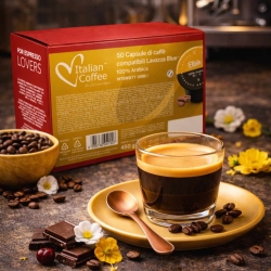 Italian Coffee ELISIR 100% BRASILE ARABICA | system Lavazza BLUE 50 szt.