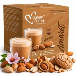 <I>Italian Coffee</I> AMARET | system Dolce Gusto 16 szt.