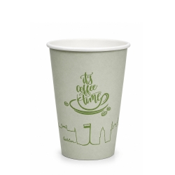City Cup GREEN 180 ml Plastic Free – papierowy kubek do automatów vendingowych