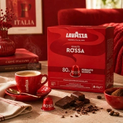 <I>Lavazza</I> QUALITA ROSSA | system Nespresso 80 szt. ALU