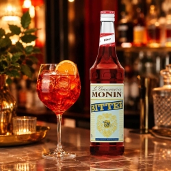 MONIN Bitter 700 ml – koncentrat do spritz, lemoniad i koktajli