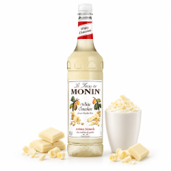 Monin White Cholate Syrop o smaku białej czekolady 1 L