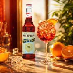 MONIN Bitter 700 ml – koncentrat do spritz, lemoniad i koktajli