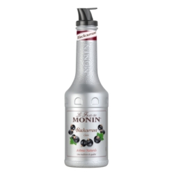MONIN Blackcurrant Puree 1 L – czarna porzeczka do lemoniad i deserów
