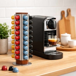 Napoleone - Obrotowy stojak na kapsułki Nespresso 60 szt.