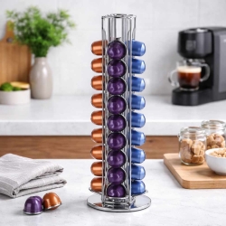Gaia Stojak na kapsułki Nespresso 40 szt. pionowy