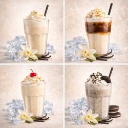 Baza Waniliowa MONIN Vanilla Frappe Base 2 kg – do shake i frappe