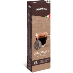 GIMOKA Cioccolato - Czekolada do Caffitaly/Cafissimo | 10 kapsułek