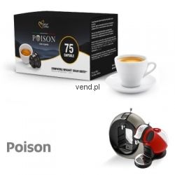 Italian Coffee POISON - Indie&Uganda system Dolce Gusto 75 szt.