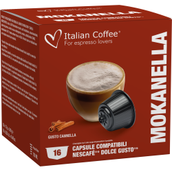 Italian Coffee MOKACCINO CANELLA | system Dolce Gusto 16 szt.