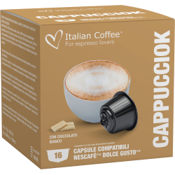 Italian Coffee CAPPUCCI COCCOCINO BIANCO | system Dolce Gusto 16 szt.