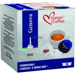 Italian Coffee ASTUCCI - Genova DECAFFEINATO | system a Modo Mio (16 kapsuł)