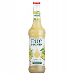 PURE LEMON LIME - syrop bez cukru cytryna i limonka 0,7 l